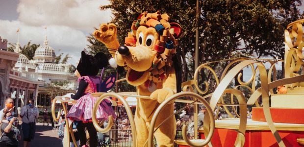 Foto de Pluto en Disney World, Orlando, Estados Unidos.