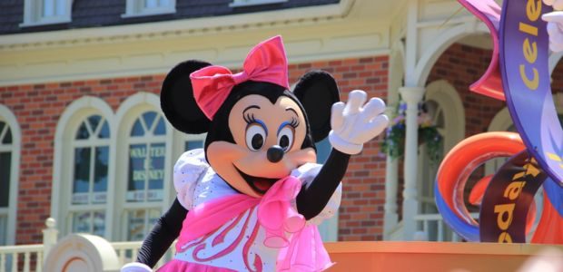 Foto de Minnie Mouse en Magic Kingdom, Walt Disney World, Orlando.